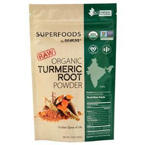 MRM Superfoods - Raw Organic Turmeric Root Powder 170 grams