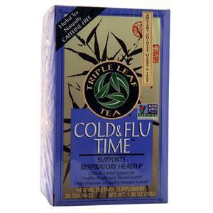 Triple Leaf Tea Cold & Flu Time Herbal Tea 20 pckts