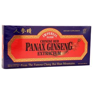 Imperial Elixir Chinese Red Panax Ginseng Extractum (1200mg) 10 bttls