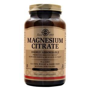 Solgar Magnesium Citrate 120 tabs