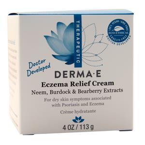 Derma-E Eczema Relief Cream 4 oz