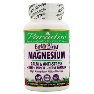 Paradise Herbs Earth's Blend Magnesium 90 vcaps