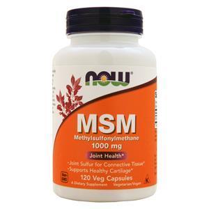 Now MSM (1000mg) 120 vcaps