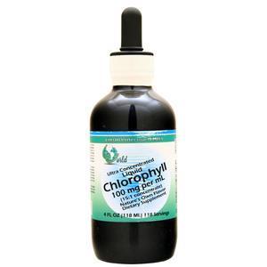 World Organics Liquid Chlorophyll - Ultra Concentrated 100mg 4 fl.oz