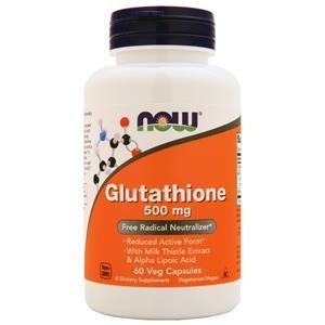 Now Glutathione (500mg) 60 vcaps