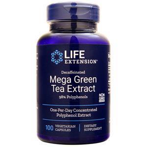 Life Extension Mega Green Tea Extract (Decaffeinated) 100 vcaps
