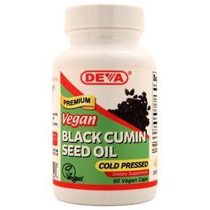 Deva Nutrition Vegan Black Cumin Seed Oil (500mg) 90 vcaps