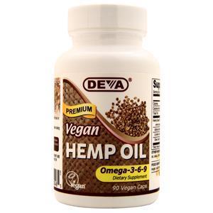 Deva Nutrition Vegan Hemp Oil 90 vcaps