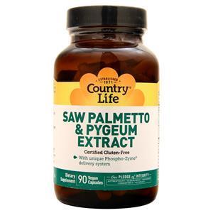 Country Life Saw Palmetto & Pygeum Extract 90 vcaps