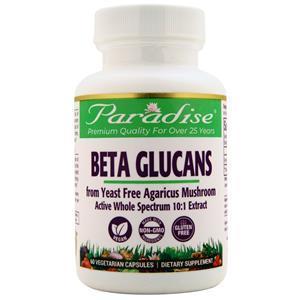 Paradise Herbs Yeast-Free Beta Glucans 60 vcaps