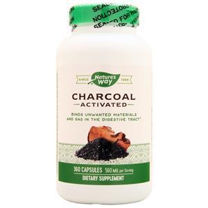 Nature's Way Charcoal - Activated  360 caps