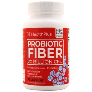 Health Plus Probiotic Fiber (20 Billion CFU) 30 caps
