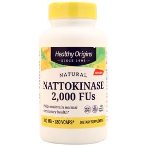Healthy Origins Nattokinase (2000FUs) 180 vcaps