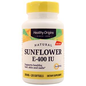 Healthy Origins Sunflower E (400IU) 120 sgels