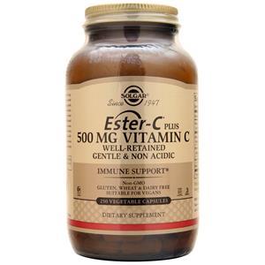 Solgar Ester-C Plus (500mg Vitamin C) 250 vcaps
