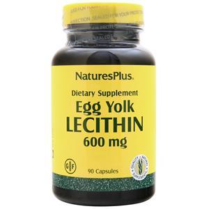 Nature's Plus Egg Yolk Lecithin (600mg) 90 caps
