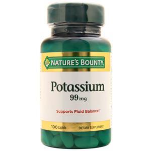 Nature's Bounty Potassium (99mg) 100 cplts