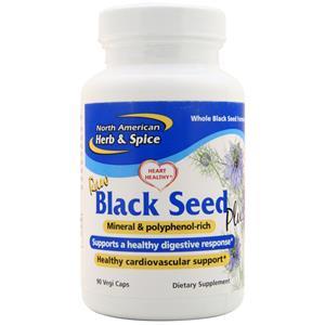 North American Herb & Spice Black Seed Plus - Raw 90 vcaps