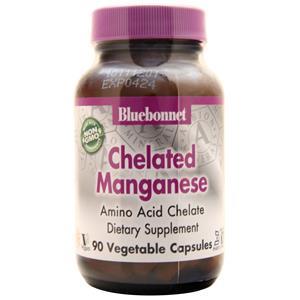 Bluebonnet Chelated Manganese (10mg) 90 vcaps