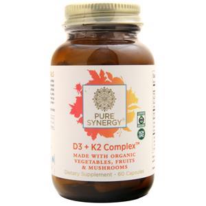 Pure Synergy D3 + K2 Complex 60 caps