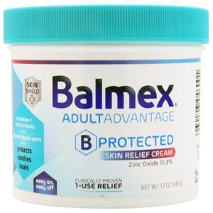 Balmex Adult Advantage B Protected Skin Relief Cream 12 oz