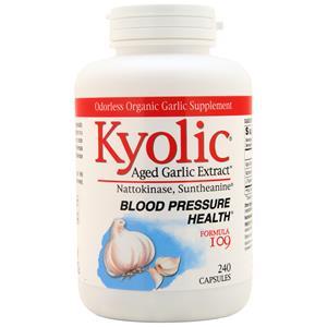 Kyolic Aged Garlic Extract Blood Pressure Health Formula #109 240 caps