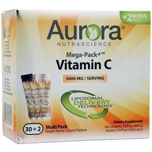 Aurora Nutrascience Mega-Pack+ Vitamin C 32 pckts