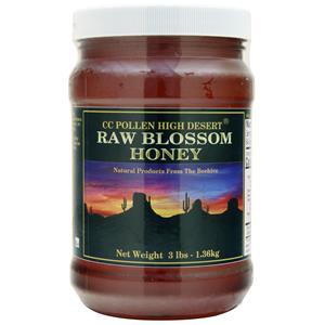CC Pollen High Desert Raw Blossom Honey 3 lbs