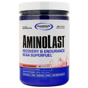 Aminolast - Recovery & Endurance BCAA Superfuel Peach Raspberry 420 grams