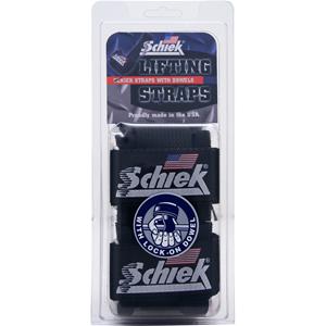 Schiek Sports Lifting Straps with Dowels  2 strap