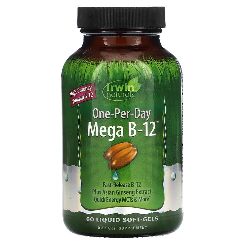 Irwin Naturals Quick-Release B-12 Extra  60 sgels