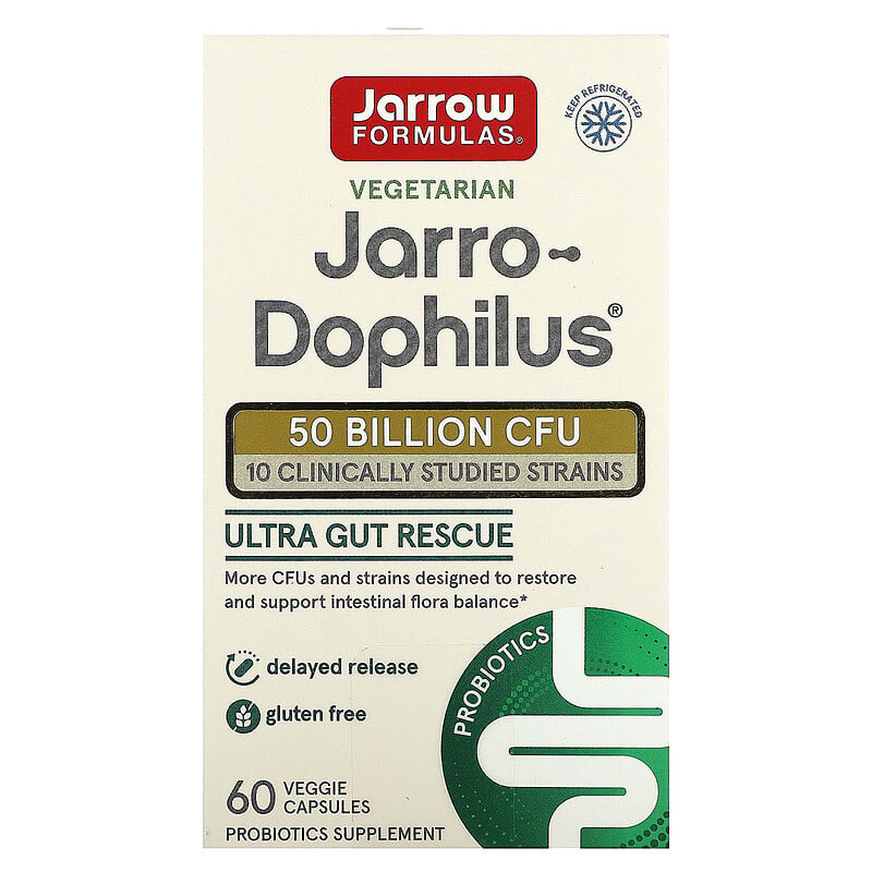 Jarrow Ultra Jarro-Dophilus  60 vcaps