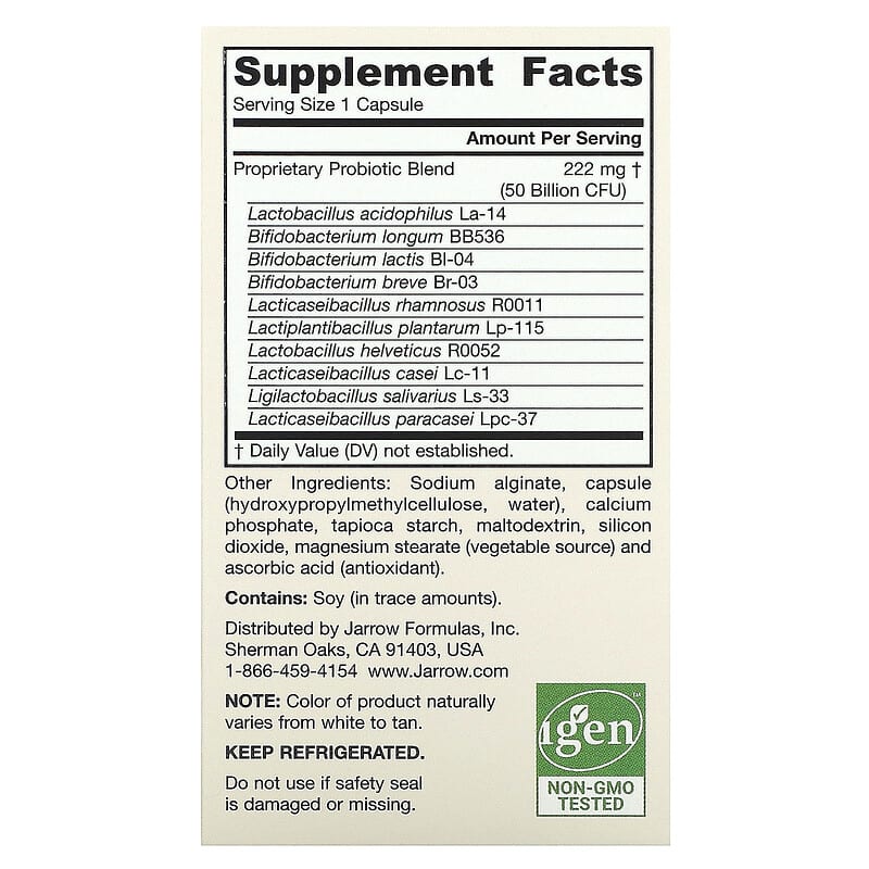 Jarrow Ultra Jarro-Dophilus  60 vcaps