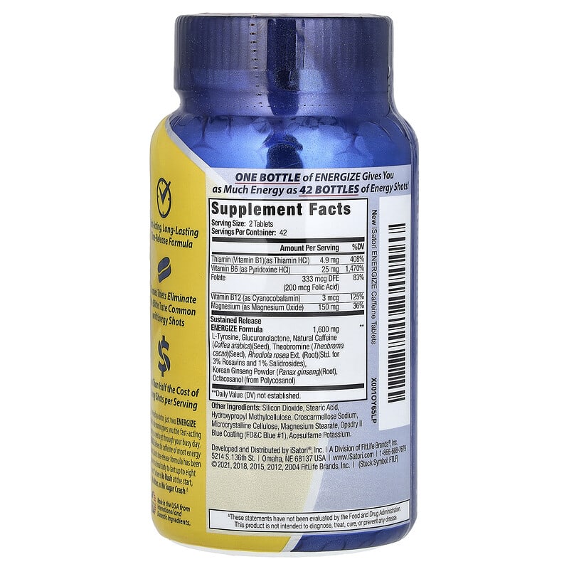 Isatori Energize  84 tabs