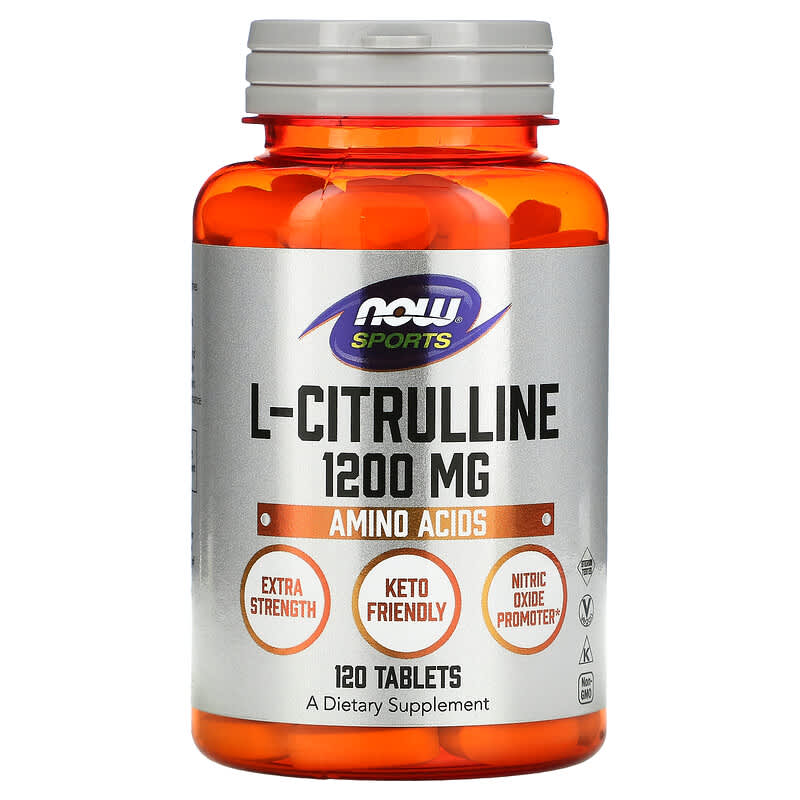 Now L-Citrulline (1200mg)  120 tabs