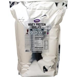 Now Whey Protein Isolate Creamy Chocolate BEST BY 10/25 10 lbs