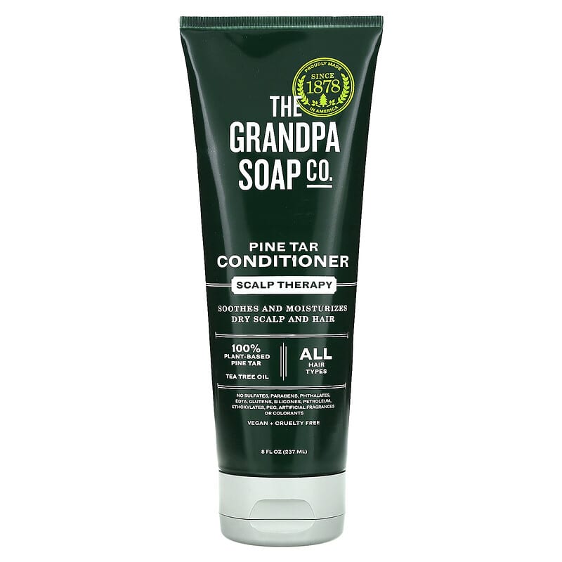 The Grandpa Soap Co Pine Tar Conditioner - Scalp Therapy  8 fl.oz