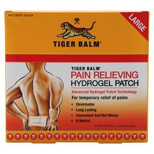 Tiger Balm Pain Relieving Hydrogel Patch Large 4 count
