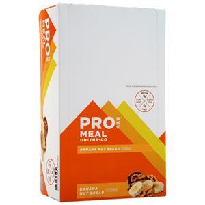 ProBar Meal On-the-Go Bar Banana Nut Bread BEST BY 10/25/25 12 bars