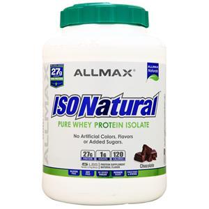 Allmax Nutrition IsoNatural - Whey Protein Isolate Chocolate 5 lbs