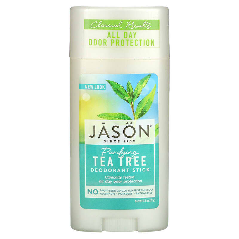 Jason Deodorant Stick Purifying Tea Tree 2.5 oz