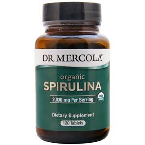 Dr. Mercola Organic Spirulina  BEST BY 11/25 120 tabs