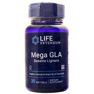 Life Extension Mega GLA Sesame Lignans  30 sgels