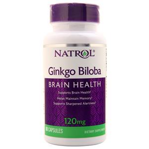 Natrol Ginkgo Biloba (120mg) Original 60 caps