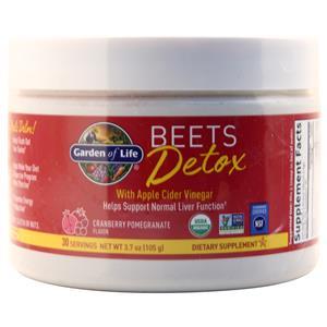 Garden Of Life Beets Detox Powder Cranberry Pomegranate 105 grams