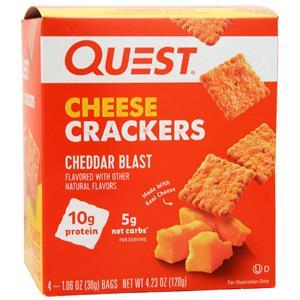 Quest Nutrition Cheese Crackers Cheddar Blast 4 count