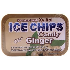 Ice Chips Candy Ice Chips Xylitol Candy Real Ginger 1.76 oz