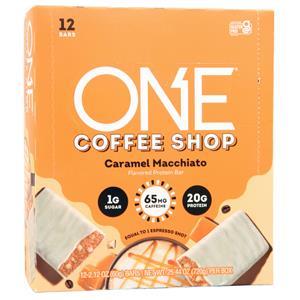 ONE Brands One Coffee Shop Bar Caramel Macchiato 12 bars