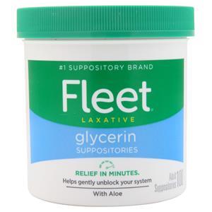 Fleet Glycerin Suppositories  100 count