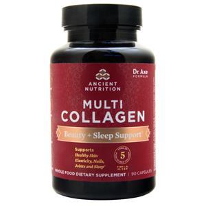 Ancient Nutrition Multi Collagen Beauty + Sleep Support  90 caps